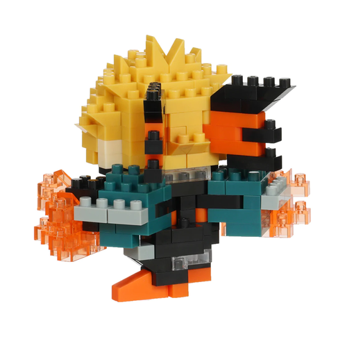 KATSUKI BAKUGO- Nanoblock My Hero Academia, NBCC-143, Level 3 210 Pieces. NEW - Picture 4 of 7