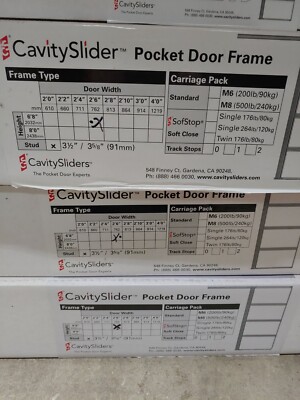 *4th OF JULY SALE***CS Cavity Sliders Pocket Door Frame  CSS4K2668