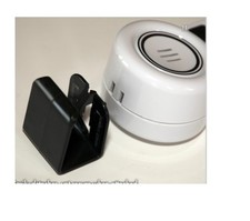 Bed Rail Mount Clip for Med-Pat One-Piece Hospital Hotel Motel Phones white/beig