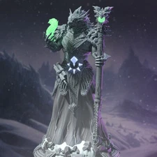 Artizak Dragonborn Wild Sorcerer Wizard Warlock Miniature | D&D DnD | 