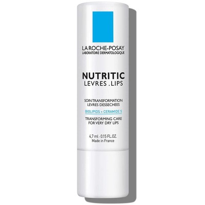 La Roche-Posay Nutritic Lip Balm for Very Dry Lips Soothes and Repairs Chappe...