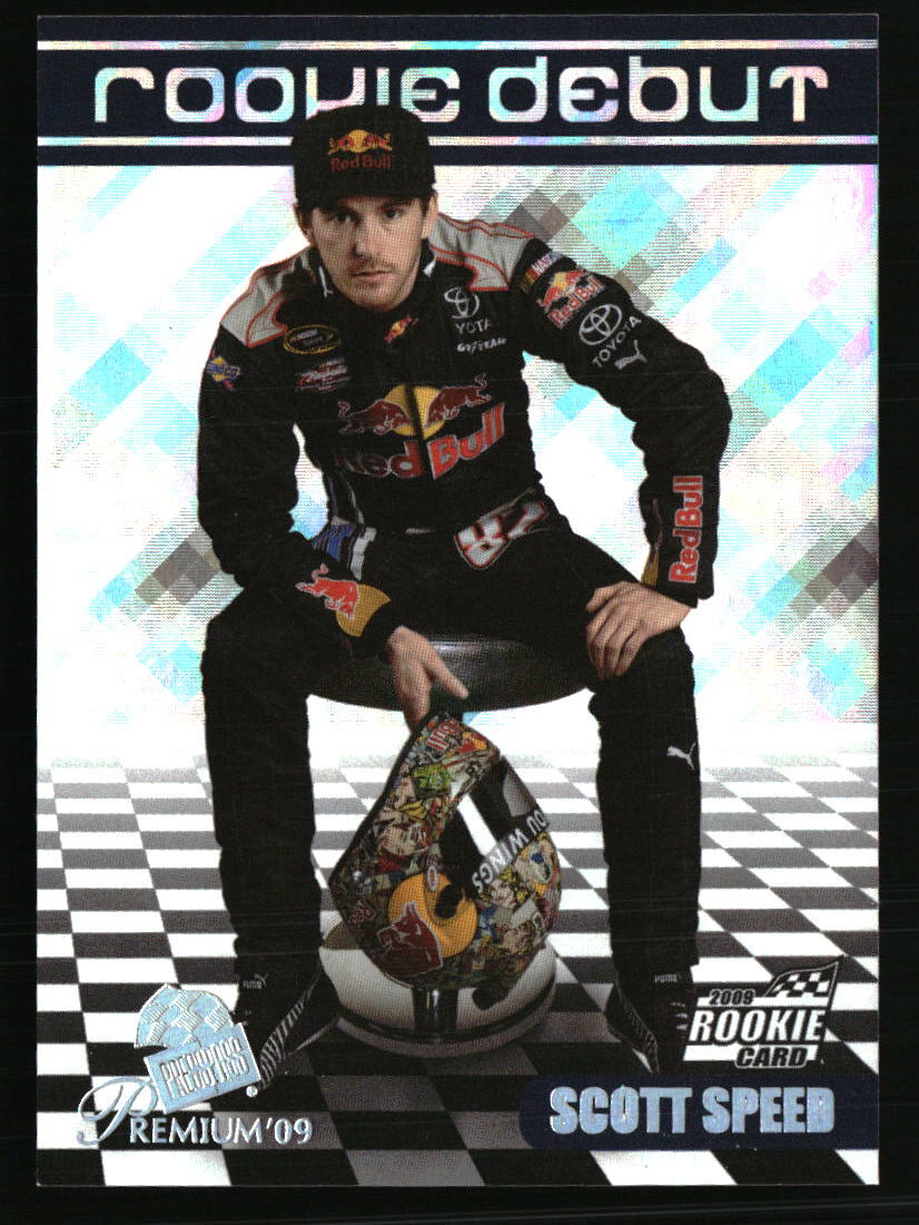 Scott Speed 2009 Press Pass Premium Rookie Debut #90 Racing Card