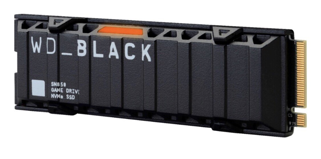WD - BLACK SN850 1TB Internal SSD PCIe Gen 4 x4 NVMe with