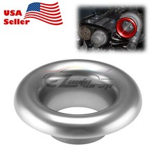 4 Gunmetal Gray Turbo Horn Short Ram Cold Air Intake Aluminum Velocity Stack