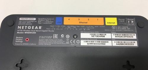 NETGEAR WiFi Router N750 Premium Edition 300+450Mbps Dual Band - Picture 3 of 7