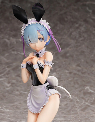 Re Zero Rem Bare Leg Bunny Ver. 1/4 Scale figure FREEing Anime Toy 300mm