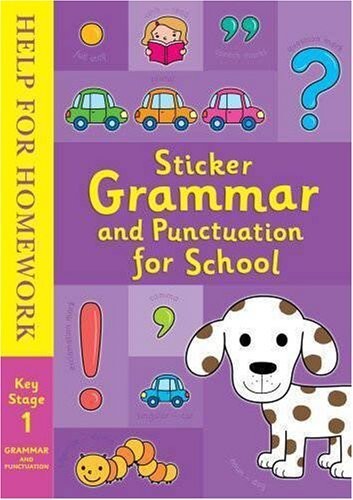 STICKER GRAMMAR AND PUNCTUATION Activity Book - Key Stage 1 English Sticker Book - Imagen 1 de 1