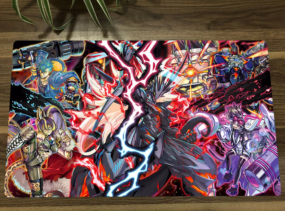 YuGiOh Playmat Vanquish Soul TCG CCG Mouse Pad Trading Card Game Mat Free Bag