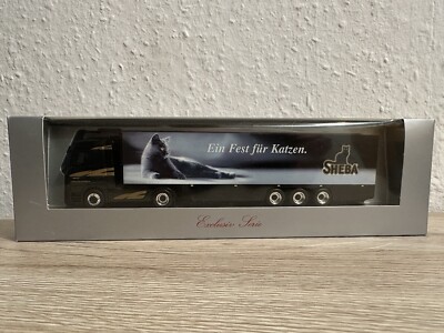Herpa LKW Modell MB Actros KüKoSZg Spedition Rigertink  Sheba 