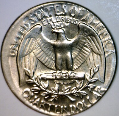 1974 ERROR Broad Struck + Off Center Washington Quarter CH BU O/C