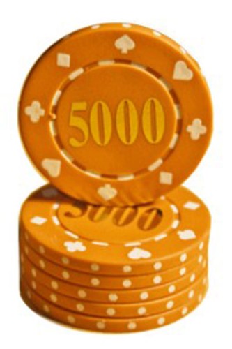 NUMMERIERTE POKERCHIPS HEISSGESTEMPELT GOIL FOLIE BEIDSEITIG 11,5G GEEIGNETES DESIGN Pack 25 - Bild 10 von 10