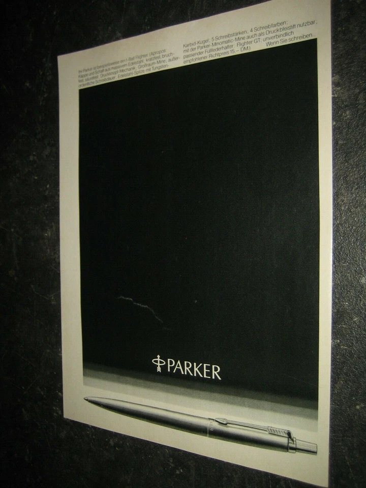 1974 2#1 PARKER Kugelschreiber Werbung Katalog catalogo catalogue advertising - Bild 1 von 1