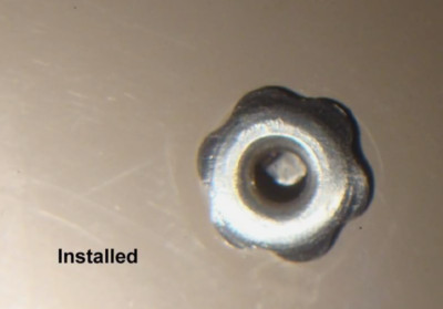 GM rivet Pair Pr .125'' stainless