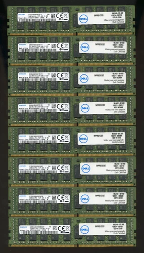 Samsung 256GB (8 X 32GB) PC4-2133P PC4-17000 DDR4 Reg ECC Ram M393A4K40BB0-CPB0Q