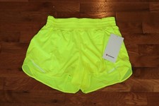 BNWT Lululemon Hotty Hot High-Rise Lined Short 4" MSRP 68