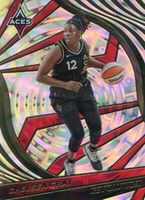 2022 Panini Revolution WNBA CHELSEA GRAY #40 FRACTAL PARALLEL ACES