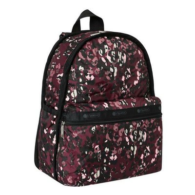 lesportsac leopard backpack