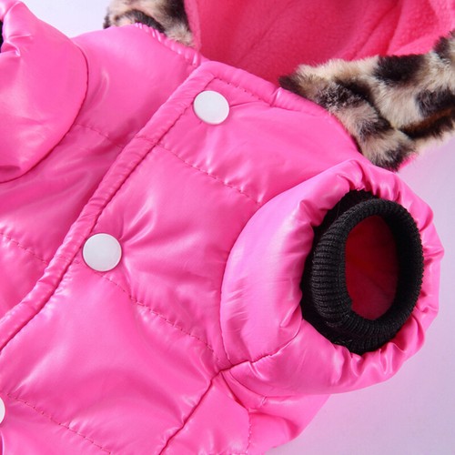Dog Winter Warm Clothes Padded Coat Jacket for Small Dog Puppy Pet Cat Hoodie - Picture 20 of 44