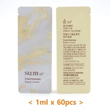 SU:M37 LosecSumma Repair Cream 1ml x 60pcs Anti Aging Moisture K-Beauty