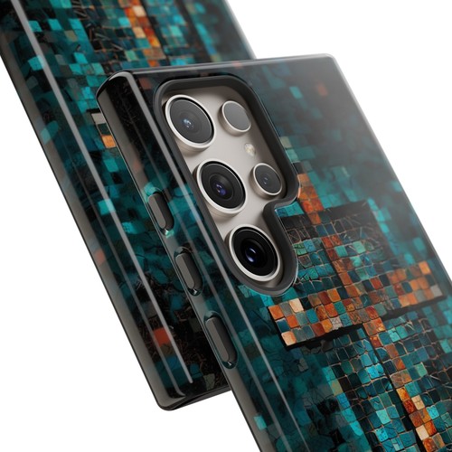 Phone Ink - Tough Case for iPhone Galaxy Pixel - Mosaic Christian Cross - 第 96/181 張圖片
