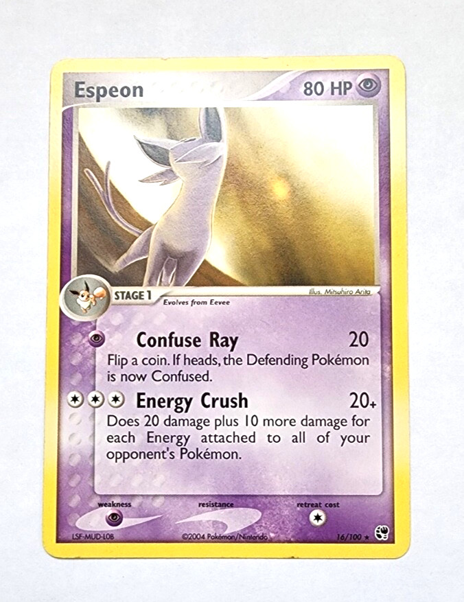 Pokemon Card - Espeon Sandstorm 16/100 Rare