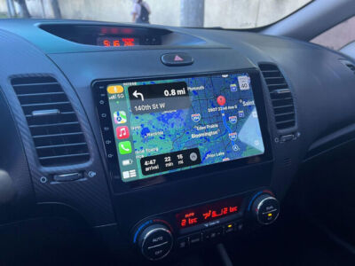 For Kia Forte 2013-2018 Car Radio GPS Navi WIFI Bt CarPlay Android AUTO +Camera