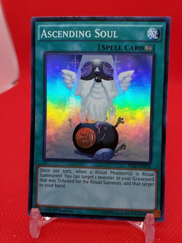 ASCENDING SOUL THSF-EN054 -  Yugioh! Yu-Gi-Oh! Super Rare Nice! - Picture 1 of 4