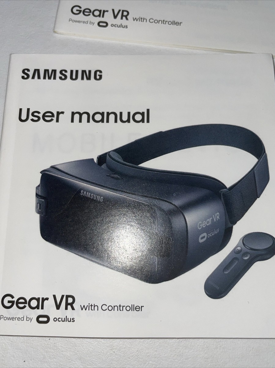 Samsung SMR324 Gear VR with Controller Black Used | eBay