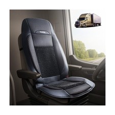 Semi Truck Beaded Seat Covers Black, 1-Pack , Cooling Car Seat Cushion for B...