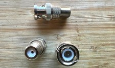 SEVEN 7 F-Type to BNC Coax BNC Male to F Female Coaxial Connector Adapter