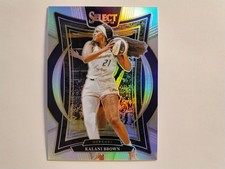 2025 Panini Select WNBA - Concourse #14 Kalani Brown - Silver Prizm