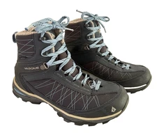 Vasque Coldspark UltraDry Women Size 8.5 Blue Waterproof Boots Thinsulate 200 gr