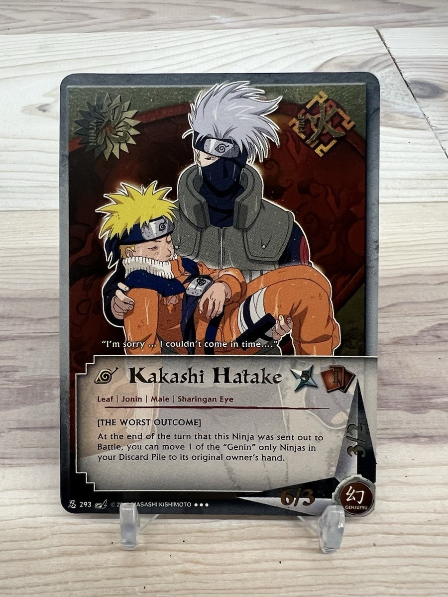 Naruto CCG Kakashi Hatake #293 Gold Near Mint | eBay