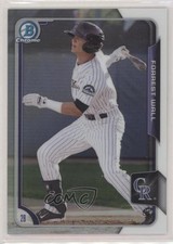 2015 Bowman Chrome Prospects Refractor 178/499 Forrest Wall #BCP18 6f8