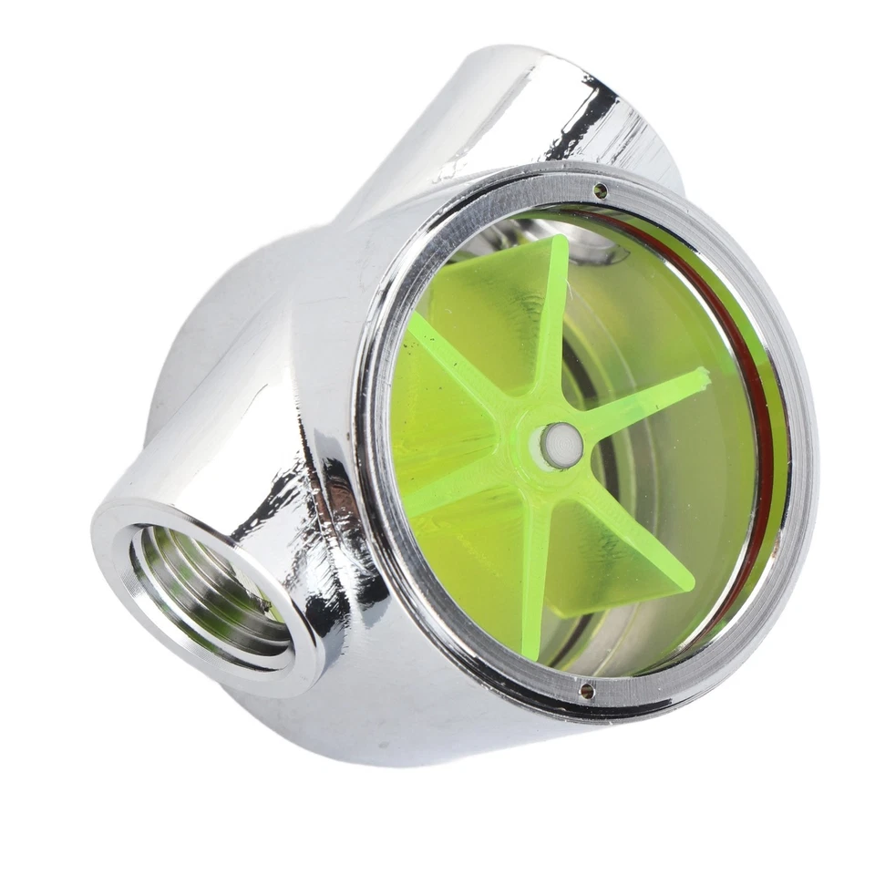 Metall Durchflussanzeiger G1 / 4 '' Kühlflusssensor Mit 5 Laufradschaufeln... - Bild 4 von 4