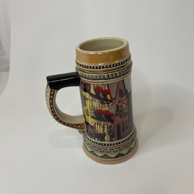 Rothenburg Germany Street Scene Stein - D.N.&E.I. -8 3/4  tall -great condition