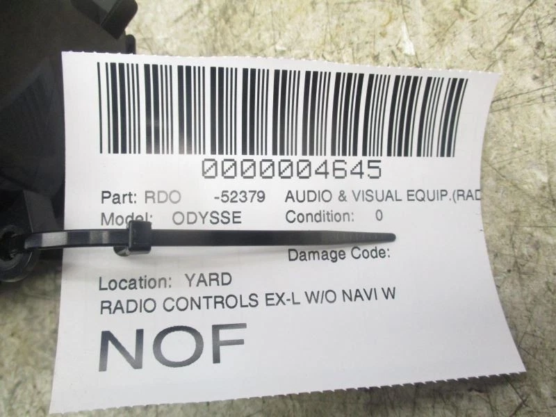 音频设备收音机美国市场音频控制 SE 适合 14-17 本田 Odyssey 4192 — 第 3/4 张图片