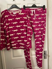 'Mr Fox' pink pyjamas by Scandinavian design Scion @ Next - size Med (10/12) exc