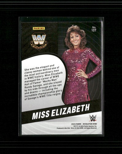 2023 Panini Revolution WWE #107 Miss Elizabeth Legends - Bild 2 von 2
