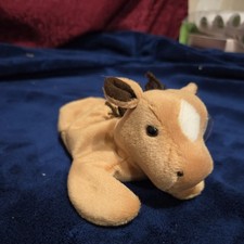 TY Beanie Baby - DERBY - the Horse Yarn Mane - With Tags In Protector