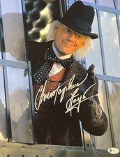 Christopher Lloyd Signed 11x14 Photo Back to the Future Auto Beckett Witness