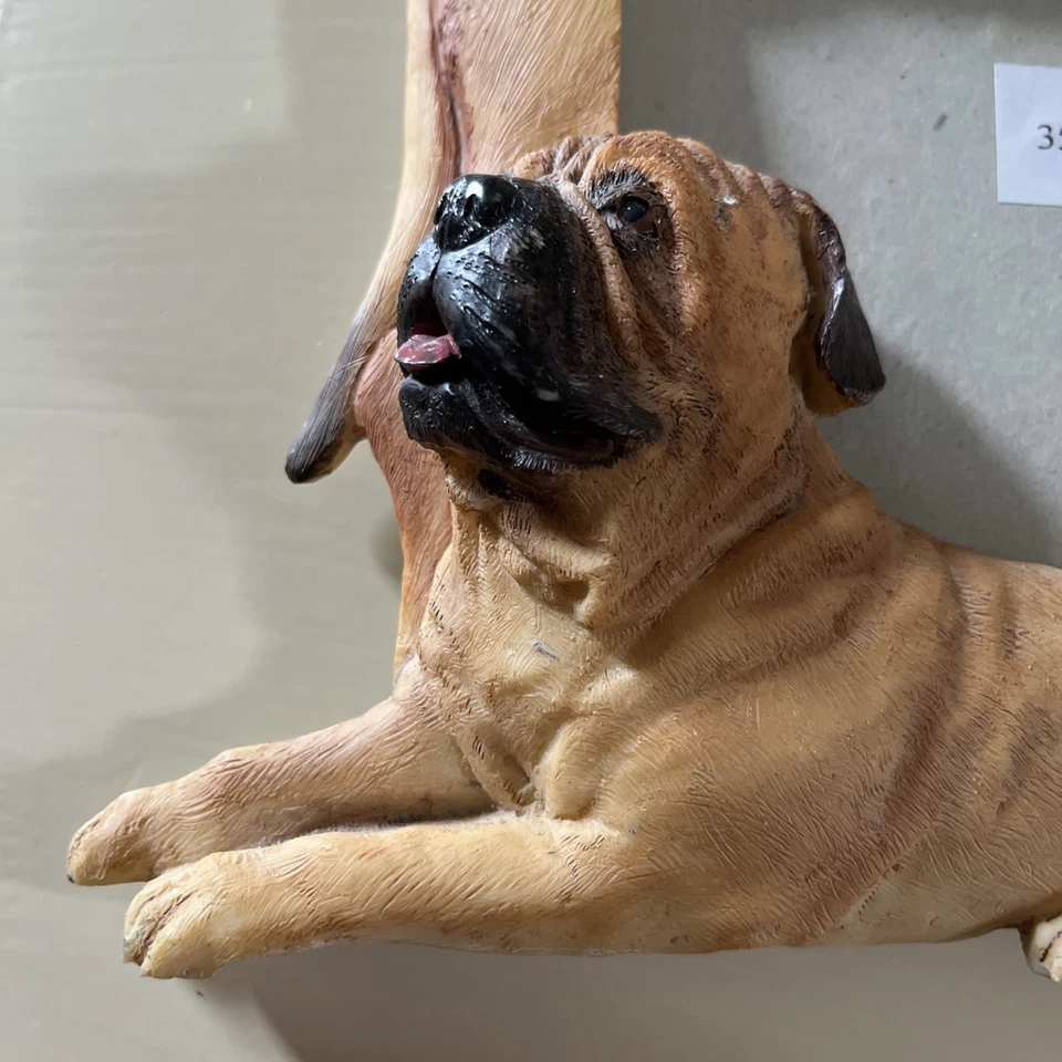 Резиновая фоторамка для собаки бульмастифа подходит для боксера 4 x 6 дюймов ширина 11 дюймов на высоту 9 дюймов - Изображение 3 из 3