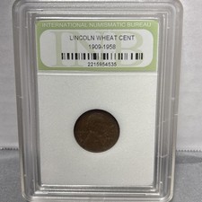 1909-1958 Lincoln Wheat Cent Inb Slabbed 1949 1909-1958 Lincoln Wheat Cent Inb Slabbed 1949