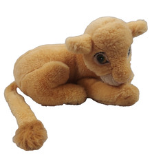 Disney Store Lion King Young Nala Plush 12 Inches Long Vintage 1990's