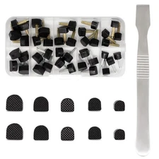MHBH High Heels Tips Replacement Shoes Repair Caps, 20 Pairs Shoe Heel Repair...