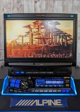 Alpine DVA-7899J TVE-T730 Set DVD HEAD UNIT In-Dash Monitor Car Audio Japan