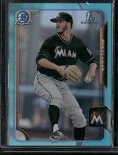 2015 Bowman Draft #61 Brett Lilek Chrome Blue Sky Refractors