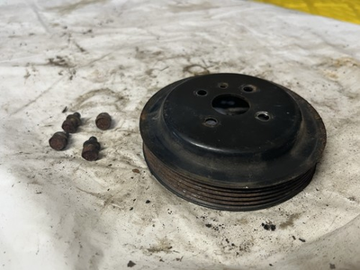 #ad 2000 2005 Mitsubishi Eclipse 2.4L 4G64 rusty water pump pulley X7 $29.99