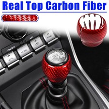 Echte-Carbon Schaltknauf Abdeckung Passend Für Toyota GR86 Subaru BRZ 2022-2024