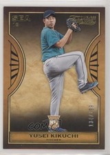 2019 Panini Chronicles Timeless Treasures Gold /199 Yusei Kikuchi Rookie RC 8k4